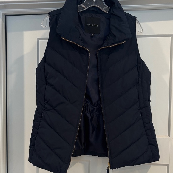 Talbots Jackets & Blazers - Talbots Women's Dark Quilted Vest